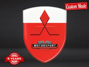 Mitsubishi Autocollants Camions Course Étoile Qualité Supérieure